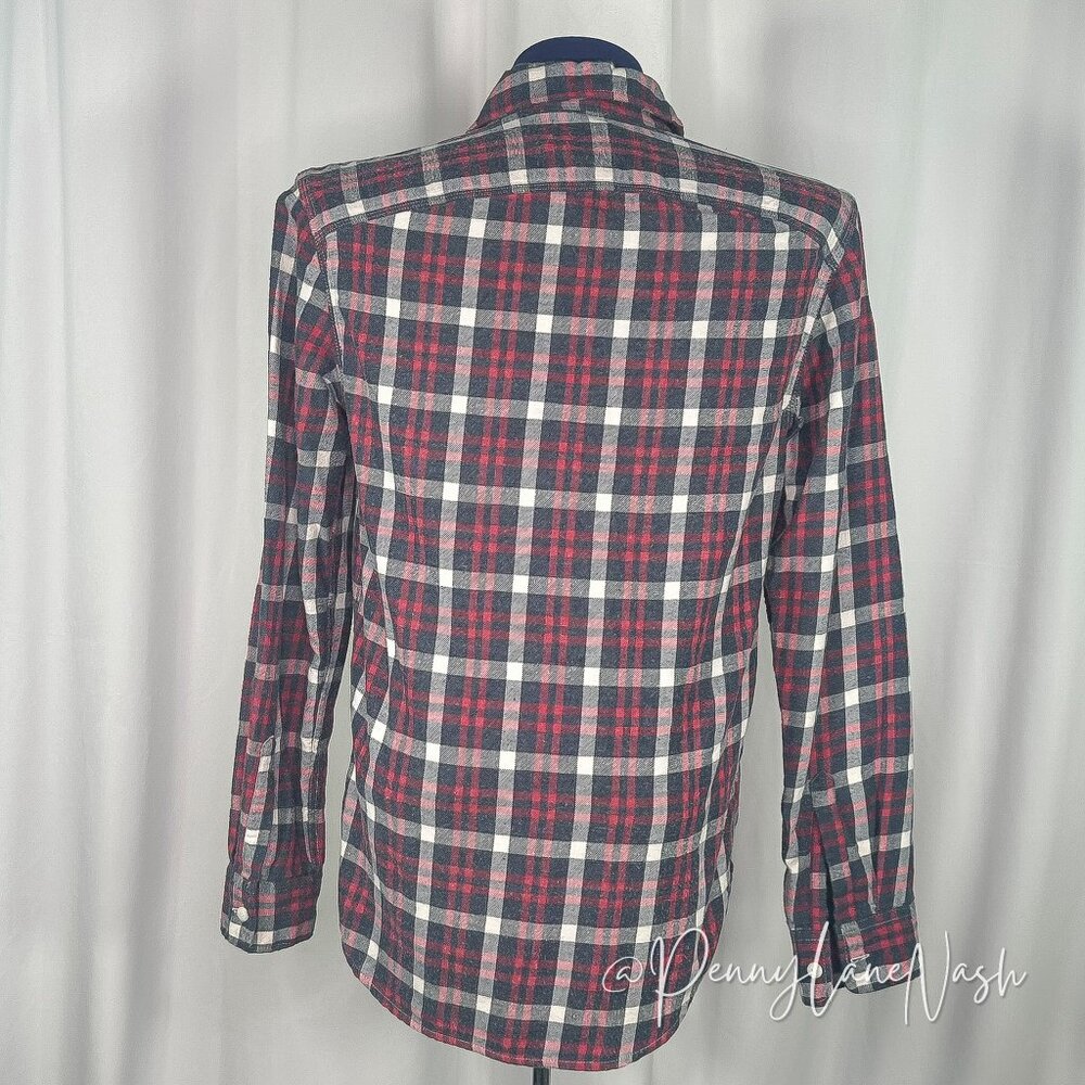 Gap Men's Long Sleeves Plaid Flannel Button Down Shirt Small S - Picture 11 of 11